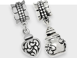 Askberlocker i silver