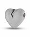 Silver asksmycke 'Brustet hjärta'