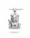 Silver ask smycke 'Katt'