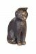Minnesstaty Katt – 3D, fristående, med plugg i botten