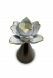 Mini sculptururna 'Lotus blomma' i brons