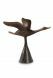 Mini sculptururna 'Fåglar' i brons