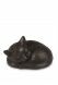 Mini bronsurna 'Sovande katt'