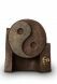 Urn beeld Ying Yang