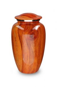 Modern urna 'Elegance' med träådring