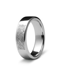 Fingeravtryck ring 925 silver