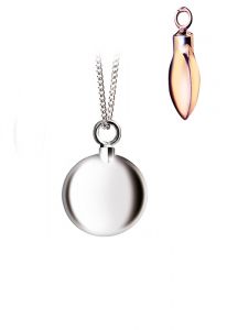 Asksmycke silver hjärta