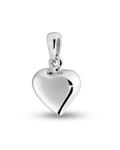 Askhänge hjärta 'Kärlek' i äkta 925 Sterling silver