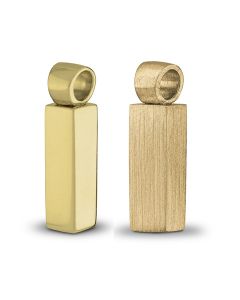 Ask smycke 'Rör' guld