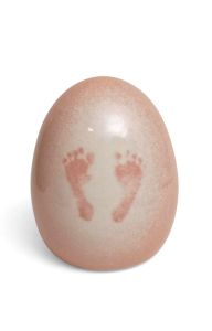 Handgjord babyurna 'Fotavtryck'