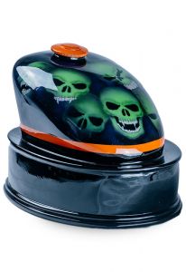 Tankurna för biker 'Halloween'