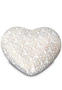Halvstående hjärturna med guldblad - Love Collection