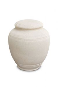 Miniurna i porslin 'Classica' - Beige