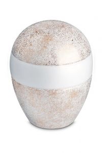 Porslinsurna 'Planet' - Pure Gold Stardust