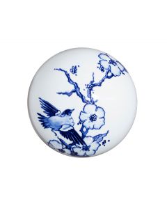 Miniurna 'Free as a bird' | Delftsblå keramik