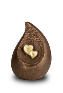 Keramik duo-urna 'Tår av kärleksfullt minne'