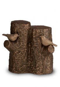 Keramik duo-urna 'Livets träd'