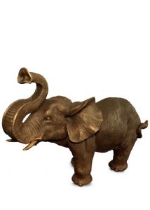 Elefant urna brons