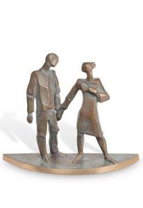 Gravstaty Par – Gravdekoration – 3D, fristående, med plugg i botten