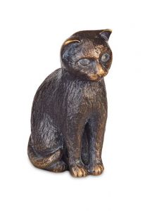 Minnesstaty Katt – 3D, fristående, med plugg i botten