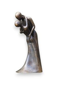 Gravstaty "Dansande par" av brons