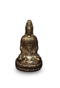 Guanyin eller Kwan Yin Buddha miniurna