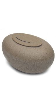 Handgjord keramikurna