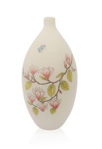 Handmålad urna 'Magnolia'