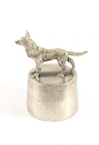 Tysk schäferhund urna silvertenn