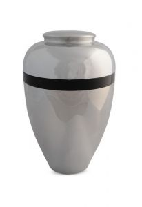 Aluminium urna glans med ring