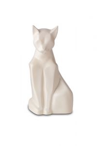 Djururna 'Katt' i satin vit