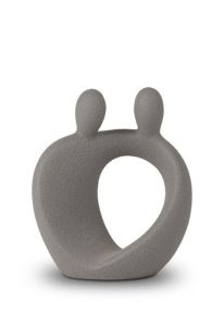 Liten konsturna ”Familj” grå