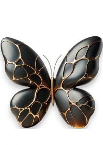 LEGEND Butterfly - Handgjord bronsurna