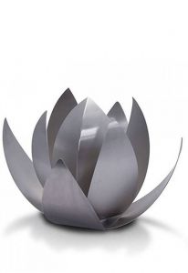 Rostfritt stål urna Lotus