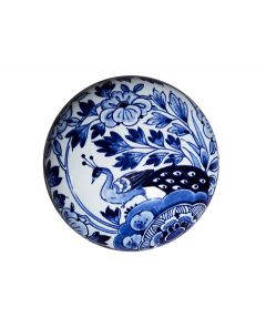 Miniurna 'Bird in Paradise' | Delftsblå keramik