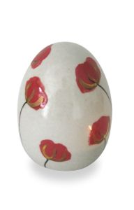 Handgjord miniurna 'Vallmo'