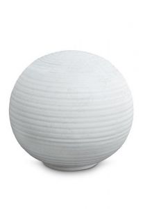 Miniurna i porslin 'Sfera' - Is