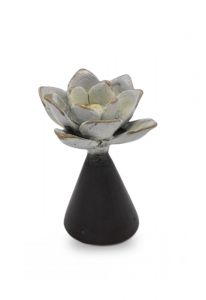 Mini sculptururna 'Lotus blomma' i brons