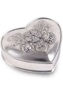 Tenn hjärtask blommor stor