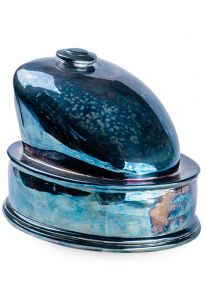 Tankurna för biker 'Blue'