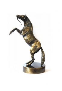 Häst stegrande bronsfärgad