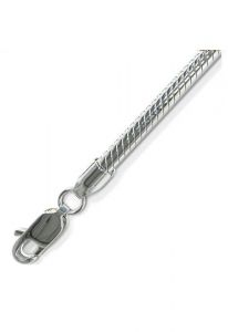 Ormkedja 925 sterlingsilver tunn 45 cm