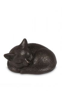 Mini bronsurna 'Sovande katt'