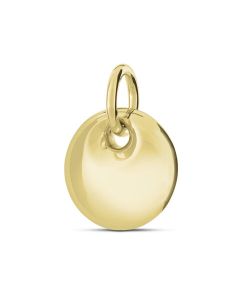 Guldgul ask smycke boll (14 krt.) l SALE