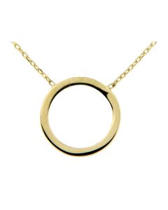 Halsband 'Circle' i 14k guld