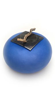 Handgjord keramikurna