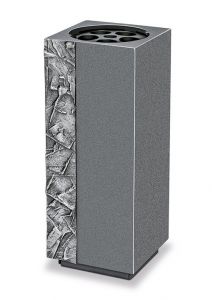 Serene gravvas aluminium i olika färger
