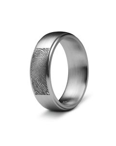 Fingeravtryck ring 925 silver