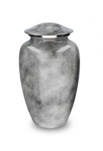Modern urna 'Elegance' i grå naturstenslook