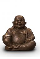 Buddha urna med värmeljus liten